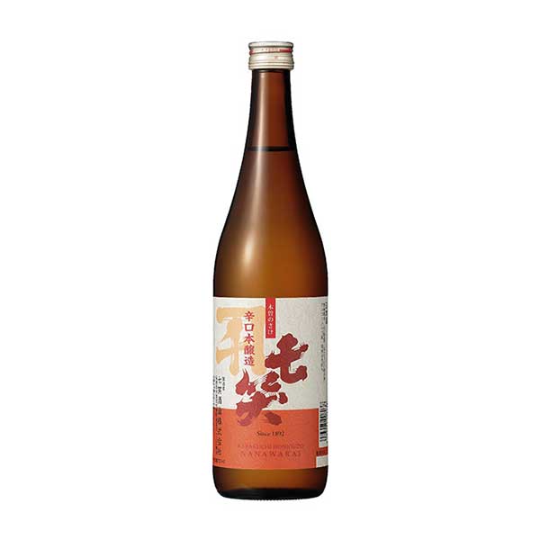 七笑 辛口本醸造 720ml &times; 12本 [ケース販売] 送料無料(本州のみ) [七笑酒造 長野県日本酒 清酒 OKN]ギフト プレゼント 贈り物 お祝い 内祝い お返し 誕生日プレゼント 父の日 敬老の日｜リカータイム　店