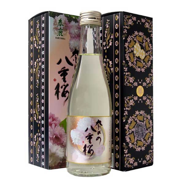 春鹿 奈良の八重桜 純米酒 300ml &times; 12本 [ケース販売] [今西清兵衛商店 奈良県日本酒 清酒 OKN]ギフト プレゼント 贈り物 お祝い 内祝い お返し 誕生日プレゼント 父の日 敬老の日｜リカータイム　店