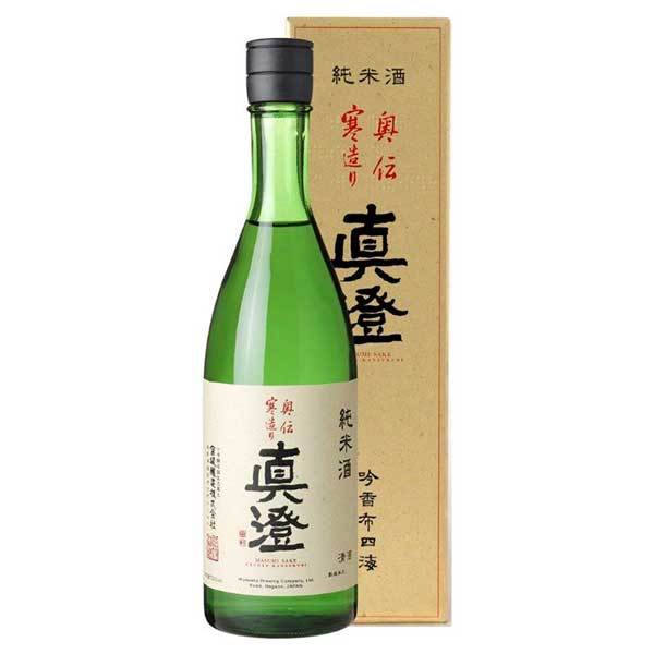 真澄 純米 奥伝寒造り 720ml &times; 12本 [箱入] [ケース販売] [宮坂醸造 長野県 ]ギフト プレゼント 贈り物 お祝い 内祝い お返し 誕生日プレゼント 父の日 敬老の日｜リカータイム　店