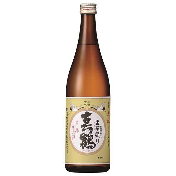真鶴 生もと特別純米酒 720ml &times; 12本 [ケース販売] 送料無料(本州のみ) [田中酒造 宮城県日本酒 清酒 OKN]ギフト プレゼント 贈り物 お祝い 内祝い お返し 誕生日プレゼント 父の日 敬老の日｜リカータイム　店