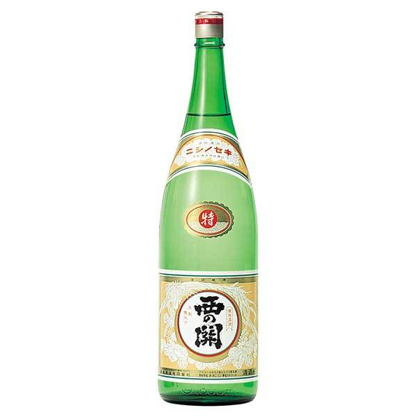 西の関 特別本醸造 特撰 1.8L 1800ml &times; 6本 [ケース販売] [萱島酒造 大分県 ]ギフト プレゼント 贈り物 お祝い 内祝い お返し 誕生日プレゼント 父の日 敬老の日｜リカータイム　店