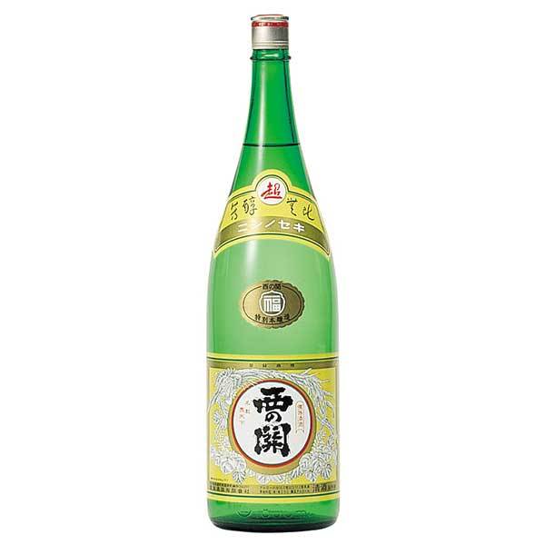 西の関 本醸造 福印 1.8L 1800ml × 6本 [ケース販売] 送料無料(本州のみ) [萱島酒造 大分県日本酒 清酒 OKN]ギフト プレゼント 贈り物 お祝い 内祝い お返し 誕生日プレゼント 父の日 敬老の日