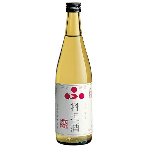 富久錦 純米料理酒 500ml &times; 12本 [ケース販売] 送料無料(本州のみ) [富久錦 兵庫県日本酒 清酒 OKN]ギフト プレゼント 贈り物 お祝い 内祝い お返し 誕生日プレゼント 父の日 敬老の日｜リカータイム　店