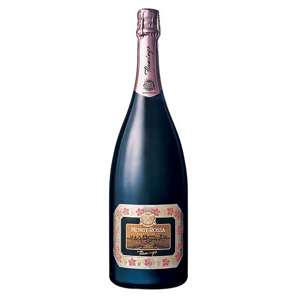 モンテロッサ フラミンゴ フランチャコルタ ロゼ ブリュット 1.5L 1500ml × 3本[ケース販売] 送料無料(本州のみ) [モンテ イタリア スパークリングワイン 008410]ギフト プレゼント 贈り物 お祝い 内祝い お返し 誕生日プレゼント 父の日 敬老の日