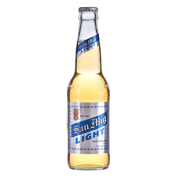 サンミゲール ライト [瓶] 330ml × 24本[ケース販売][NB 香港 海外 外国 ビール]ギフト プレゼント 贈り物 お祝い 内祝い お返し 誕生日プレゼント 父の日 敬老の日
