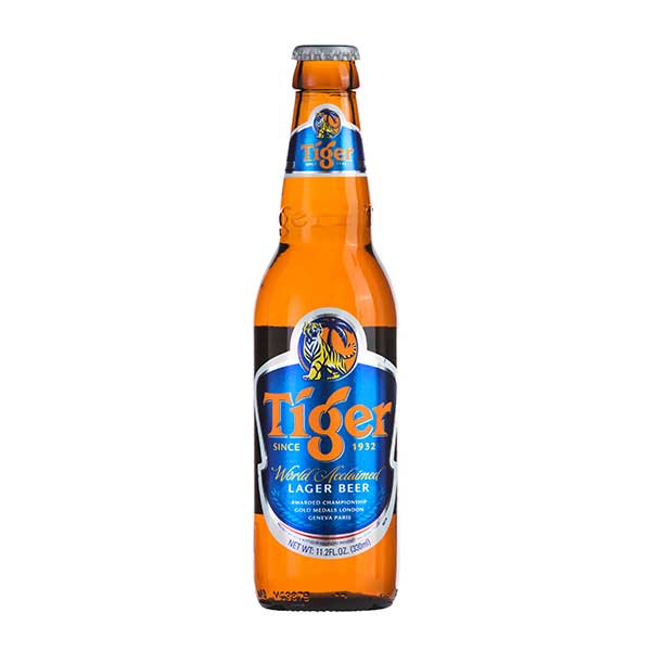 タイガー [瓶] 330ml × 24本[ケース販売] 送料無料(本州のみ) [NB シンガポール 海外 外国 ビール]ギフト プレゼント 敬老の日 クリスマス お歳暮