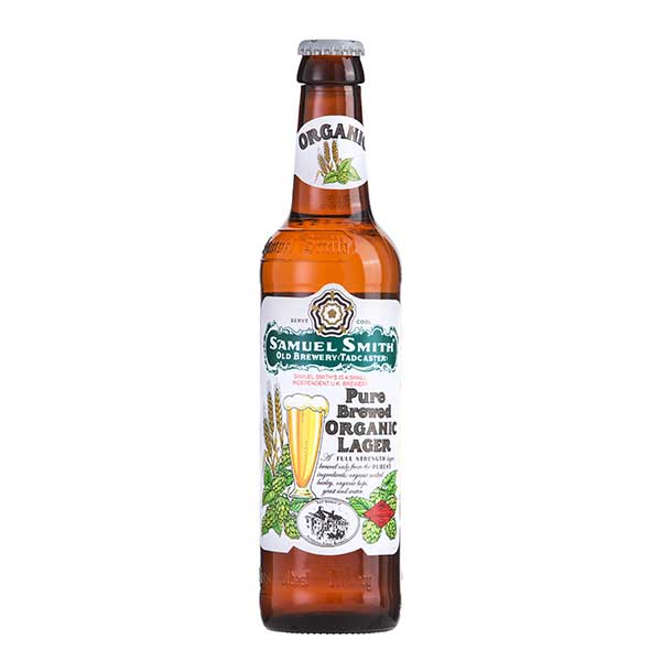 サミエルスミス オーガニック ラガー [瓶] 355ml &times; 24本[ケース販売] 送料無料(本州のみ) [NB イギリス 海外 外国 ビール]ギフト プレゼント 敬老の日 クリスマス お歳暮｜リカータイム　店