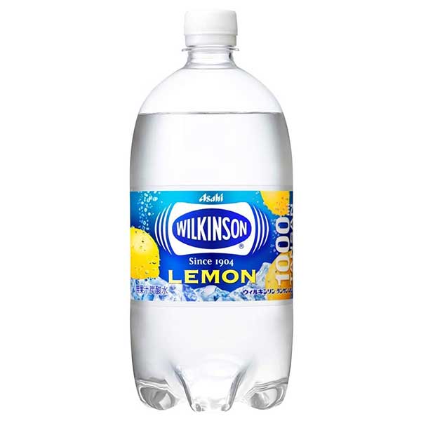 アサヒ ウィルキンソン タンサン レモン [PET] 1L 1000ml × 24本[2ケース販売] 送料無料(本州のみ) [アサヒ飲料 日本 飲料 炭酸飲料 2T249]ギフト プレゼント 贈り物 お祝い 内祝い お返し 誕生日プレゼント 父の日 敬老の日
