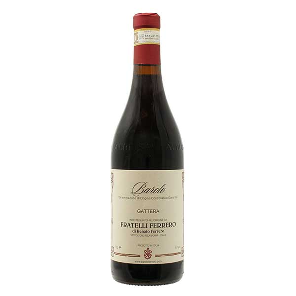 フラテッリ フェッレーロ バローロ ガッテーラ 750ml[WTS イタリア 赤ワイン ピエモンテ 重口 130945]ギフト プレゼント 贈り物 お祝い 内祝い お返し 誕生日プレゼント 父の日 敬老の日
