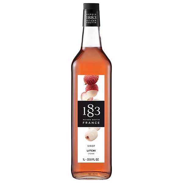1883(メゾン ルータン) ライチ シロップ 1L 1000ml x 2本 送料無料(本州のみ) [デニオ総合研究所 1883 MAISON ROUTIN フランス シロップ スイーツ 割り材]ギフト プレゼント 贈り物 お祝い 内祝い お返し 誕生日プレゼント 父の日 敬老の日