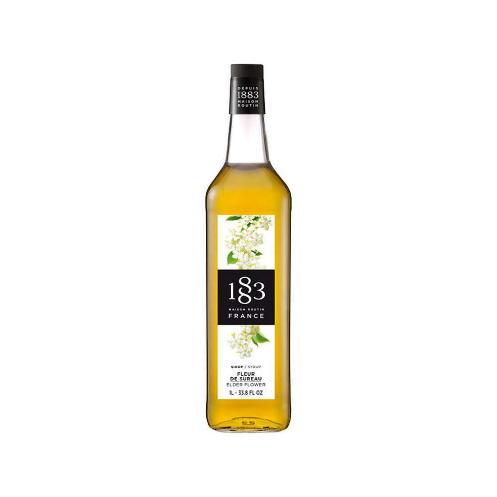 1883(メゾン ルータン) エルダーフラワー シロップ 1L 1000ml x 2本 送料無料(本州のみ) [デニオ総合研究所 1883 MAISON ROUTIN フランス シロップ スイーツ 割り材]ギフト プレゼント 贈り物 お祝い 内祝い お返し 誕生日プレゼント 父の日 敬老の日