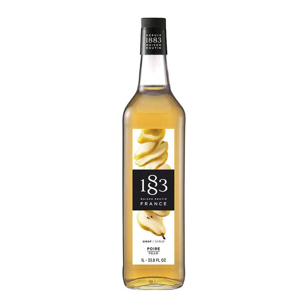 1883(メゾン ルータン) 洋梨 1L 1000ml x 2本 送料無料(本州のみ) [デニオ総合研究所 1883 MAISON ROUTIN フランス シロップ スイーツ 割り材]ギフト プレゼント 贈り物 お祝い 内祝い お返し 誕生日プレゼント 父の日 敬老の日