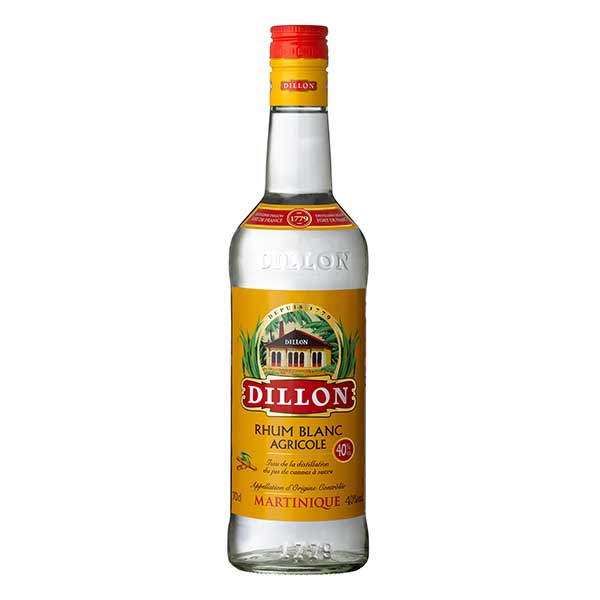ディロン ラム (ホワイト) 43度 700ml x 2本 送料無料(本州のみ) [ドーバー フランス スピリッツ ラム スイーツ デザート作り 料理作り お菓子作り]ギフト プレゼント 贈り物 お祝い 内祝い お返し 誕生日プレゼント 父の日 敬老の日