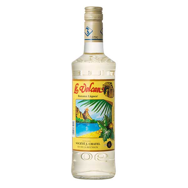 ル ヴォルカン バナナ 25度 700ml x 2本 送料無料(本州のみ) [ドーバー フランス リキュール スイーツ デザート作り 料理作り お菓子作り]ギフト プレゼント 贈り物 お祝い 内祝い お返し 誕生日プレゼント 父の日 敬老の日