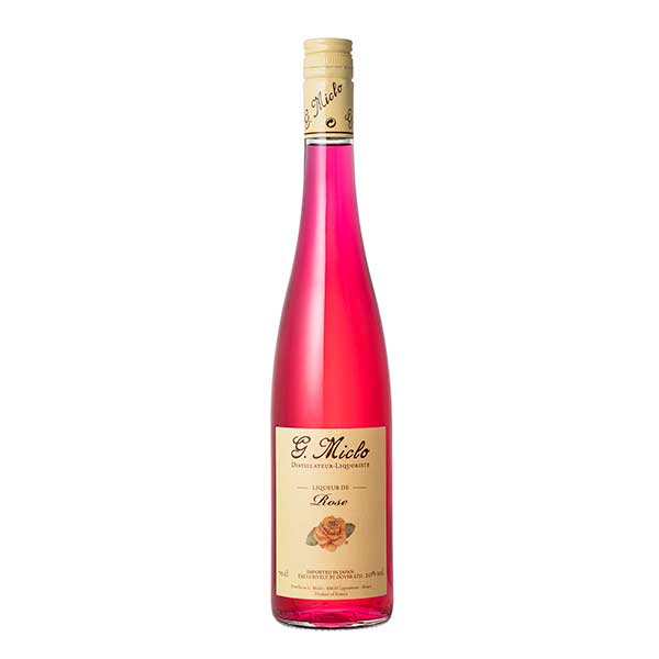 ミクロ リキュール ド ローズ 20度 700ml x 2本 送料無料(本州のみ) [ドーバー フランス リキュール スイーツ デザート作り 料理作り お菓子作り]ギフト プレゼント 贈り物 お祝い 内祝い お返し 誕生日プレゼント 父の日 敬老の日