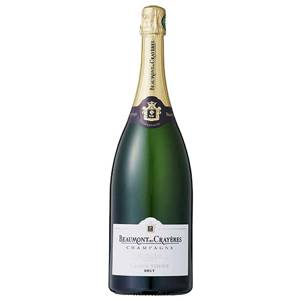 ボーモン デ クレイエール グランド レゼルヴ ブリュット マグナム 1.5L 1500ml 送料無料(本州のみ) [MT フランス シャンパン シャンパーニュ 辛口 658688]ギフト プレゼント 贈り物 お祝い 内祝い お返し 誕生日プレゼント 父の日 敬老の日