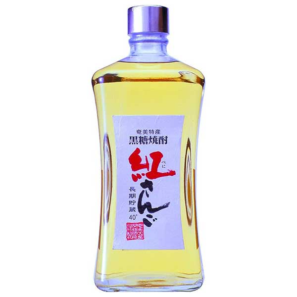 楽天市場】送料無料 黒糖焼酎 紅さんご 40度/300ml 箱入 6本セット