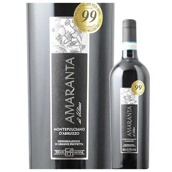 テヌータ ウリッセ アマランタ モンテプルチアーノ ダブルッツォ 750ml × 12本 [ケース販売] 送料無料(本州のみ) [SOM イタリア アブルッツオ 赤ワイン 2101120003891]ギフト プレゼント 贈り物 お祝い 内祝い お返し 誕生日プレゼント 父の日 敬老の日