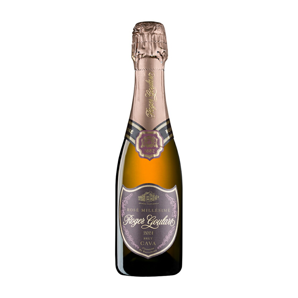 ロジャーグラート カバ ロゼ ブリュット 375ml × 24本 送料無料(本州のみ)[ケース販売][三国 スペイン ペネデス]【RP】ギフト プレゼント 贈り物 お祝い 内祝い お返し 誕生日プレゼント 父の日 敬老の日