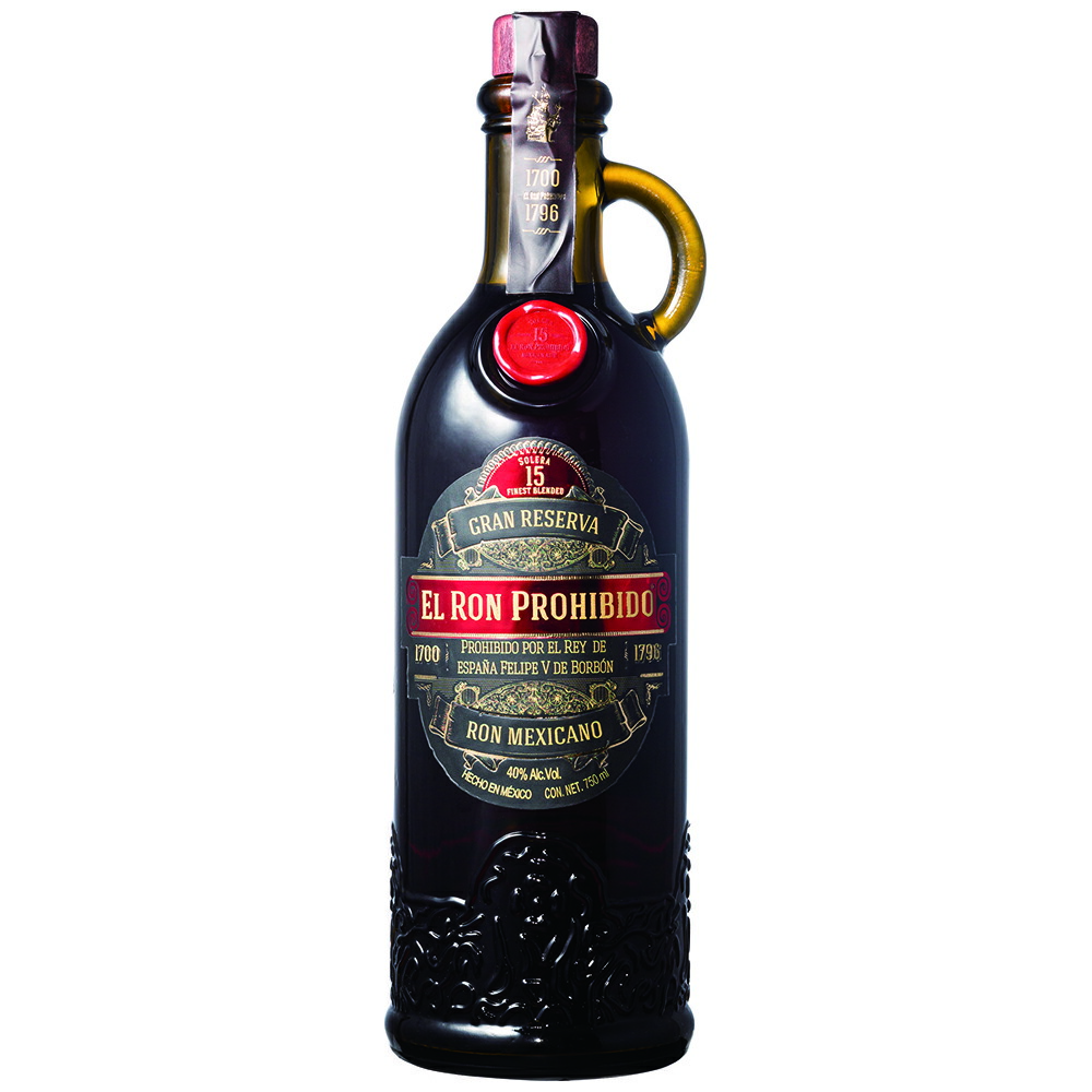 El Ron Prohibido 12年ラム酒 6本セット メキシコ生まれのラム「エル・ロン・プロイビード12年」/ゆるの
