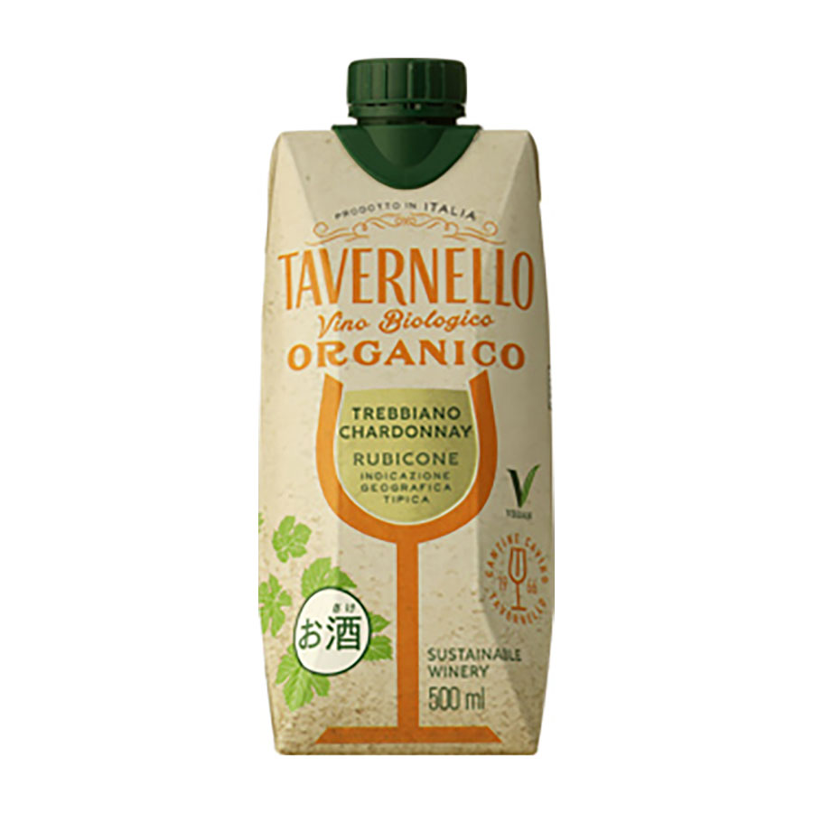 タヴェルネッロ オルガニコ トレッビアーノ シャルドネ [パック] 500ml × 15本[ケース販売] 送料無料(本州のみ) [サントリー 白ワイン イタリア 果実酒 TVDT5T]ギフト プレゼント 贈り物 お祝い 内祝い お返し 誕生日プレゼント 父の日 敬老の日