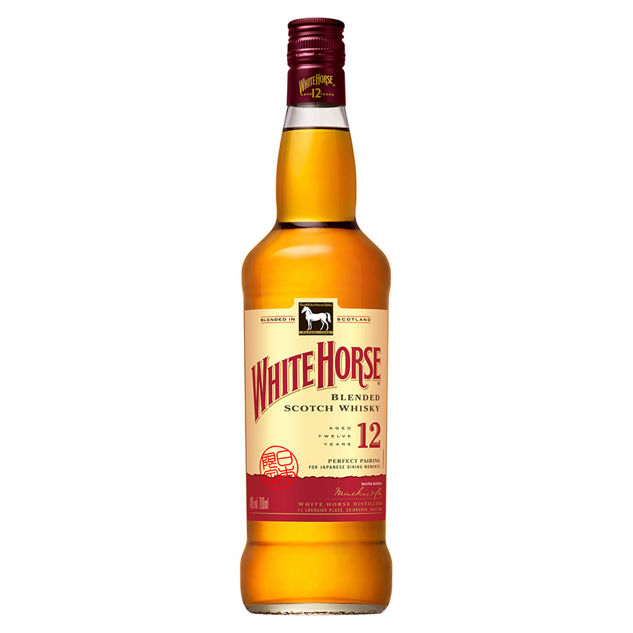 ホワイトホース 12年 40度 700ml x 12本[ケース販売] 送料無料(本州のみ) [キリンビール スコットランド ウイスキー 431951]ギフト プレゼント 贈り物 お祝い 内祝い お返し 誕生日プレゼント 父の日 敬老の日｜リカータイム　店