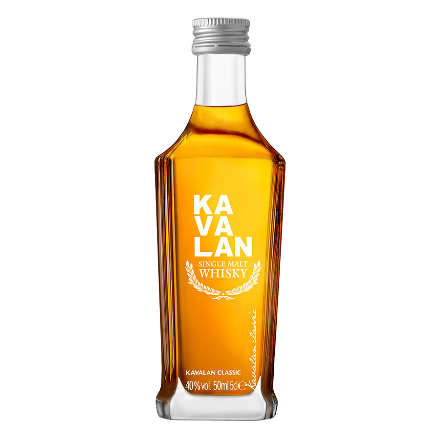 カバラン クラシック ミニ 40度 50ml x 24本[ケース販売] 送料無料(本州のみ) [NS 台湾 ウイスキー 286577]ギフト プレゼント 贈り物 お祝い 内祝い お返し 誕生日プレゼント 父の日 敬老の日
