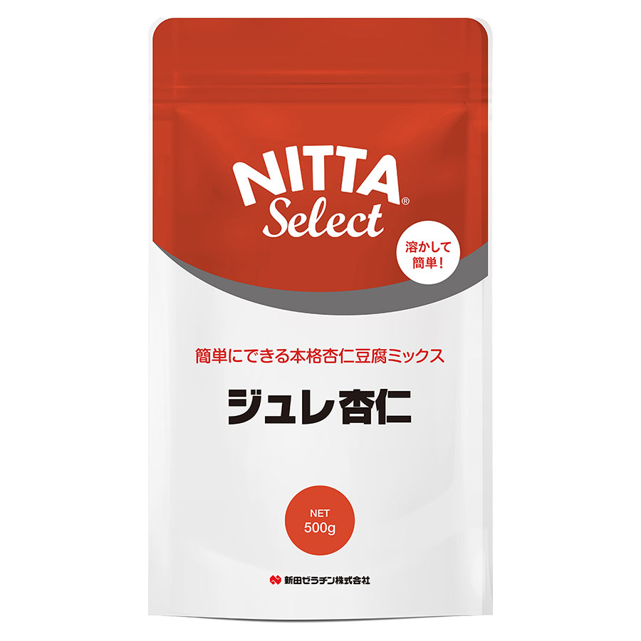 新田ゼラチン ジュレ杏仁 500g x 10袋[ケース販売][新田ゼラチン 簡単デザート 日本]ギフト プレゼント 贈り物 お祝い 内祝い お返し 誕生日プレゼント 父の日 敬老の日｜リカータイム　店