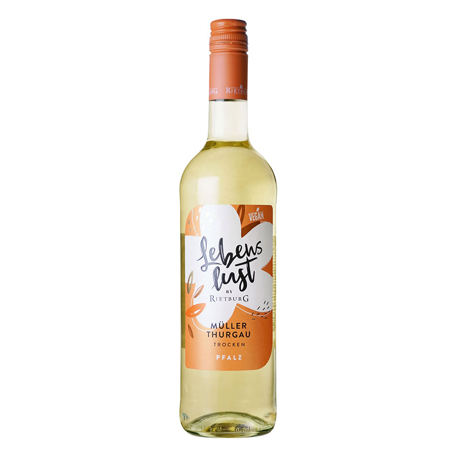 リートブルク ヴァインゲノッセンシャフト レーベンスルスト ミュラー トゥルガウ トロッケン 750ml x 12本[ケース販売] 送料無料(本州のみ)【メーカー直送】[稲葉 ドイツ ファルツ 白ワイン 辛口 KA897]