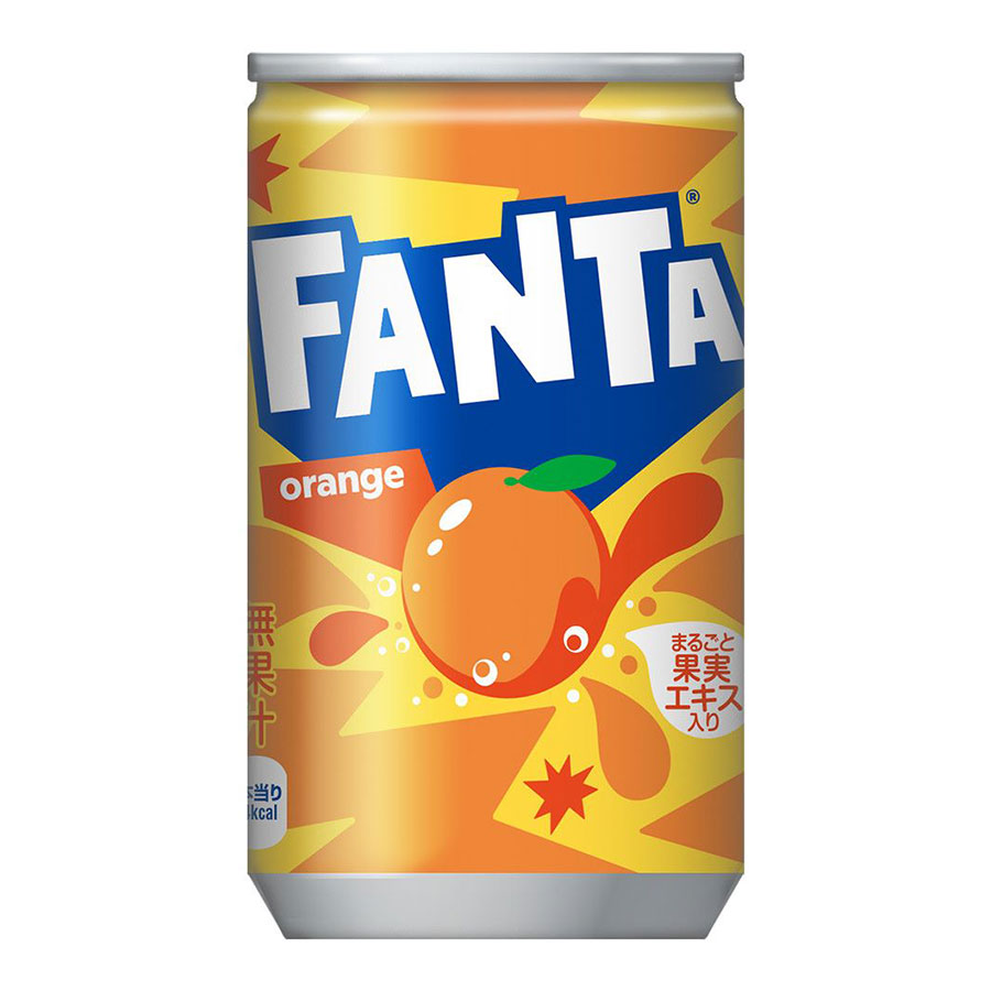 ファンタ オレンジ [缶] 160ml x 90本[3ケース販売] 送料無料(本州のみ) [コカコーラ 飲料 炭酸飲料 日本 53895] 7,026円