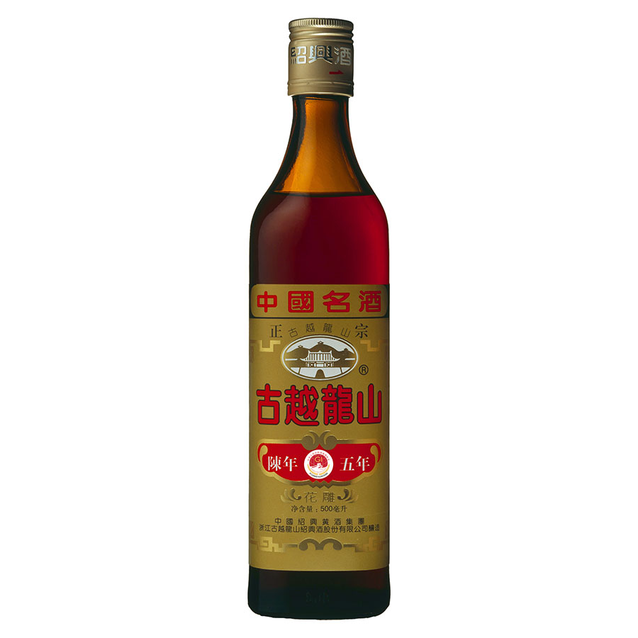 永昌源 古越龍山 陳年５年 17度 500ml x 12本[ケース販売] 送料無料(本州のみ) [キリンビール 中国酒 紹興酒 中国 405620]｜リカータイム　店