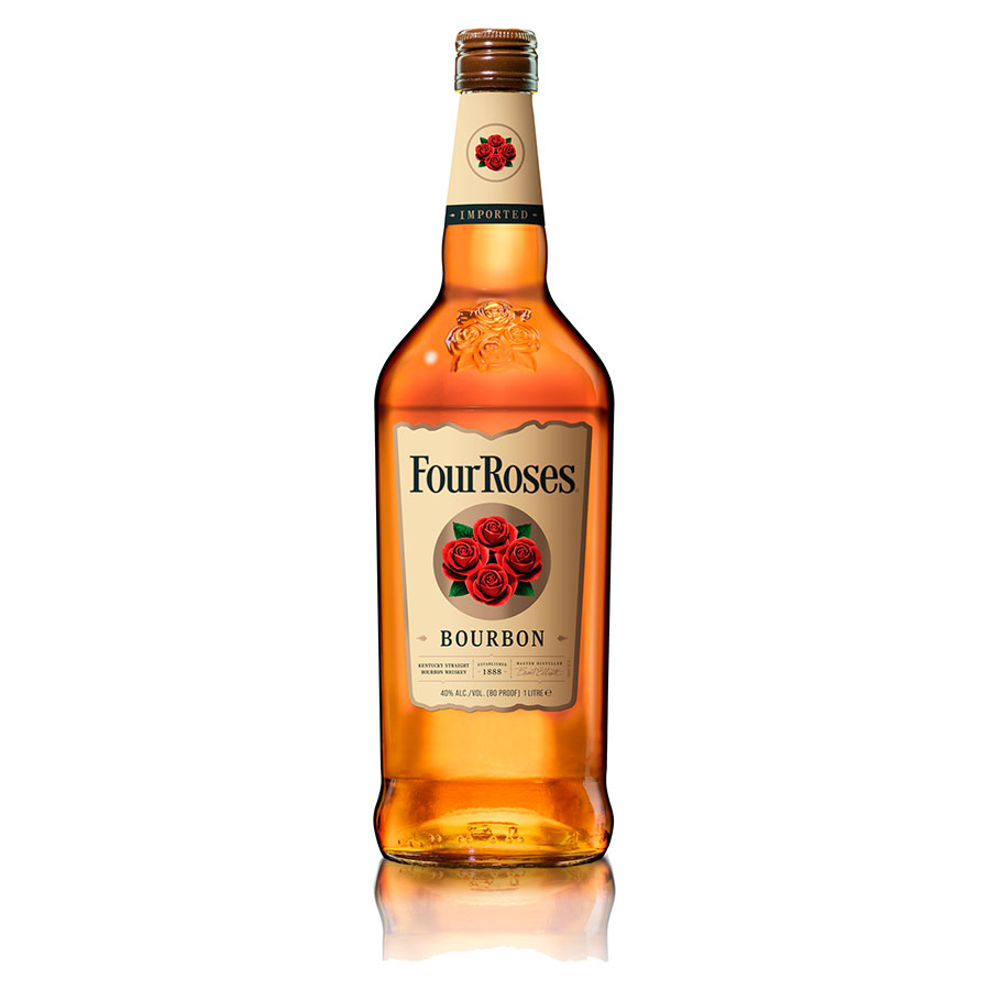 フォアローゼズ 40度 1L 1000ml x 12本[ケース販売] 送料無料(本州のみ) [キリンビール バーボンウイスキー アメリカ 426073]｜リカータイム　店