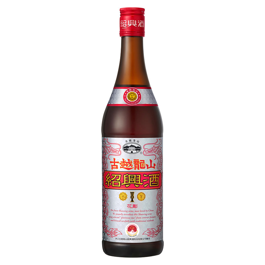 永昌源 古越龍山 銀龍 17度 600ml x 12本[ケース販売] 送料無料(本州のみ) [キリンビール 中国酒 紹興酒 中国 414096]