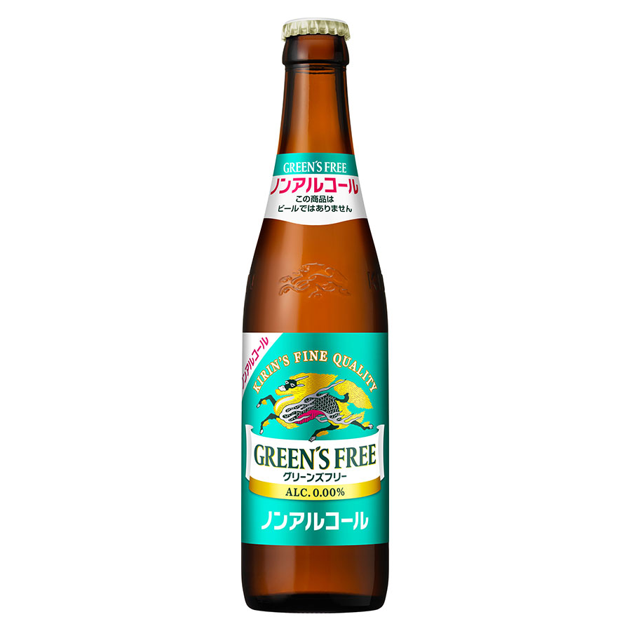 楽天市場】キリン グリーンズフリー [小びん] 334ml x 30本[ケース販売