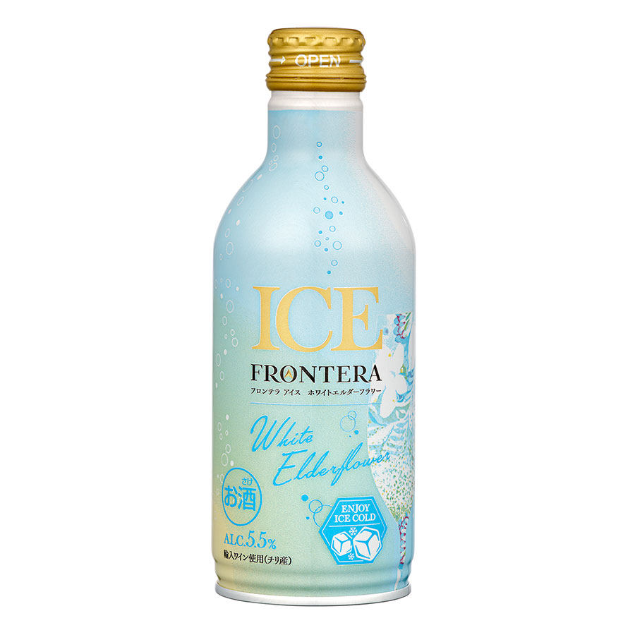 コンチャ イ トロ フロンテラ アイス ホワイトエルダーフラワー [缶] 280ml x 24本[ケース販売] 送料無料(本州のみ) [メルシャン 日本 白ワイン 5.5度 やや甘口 426597]