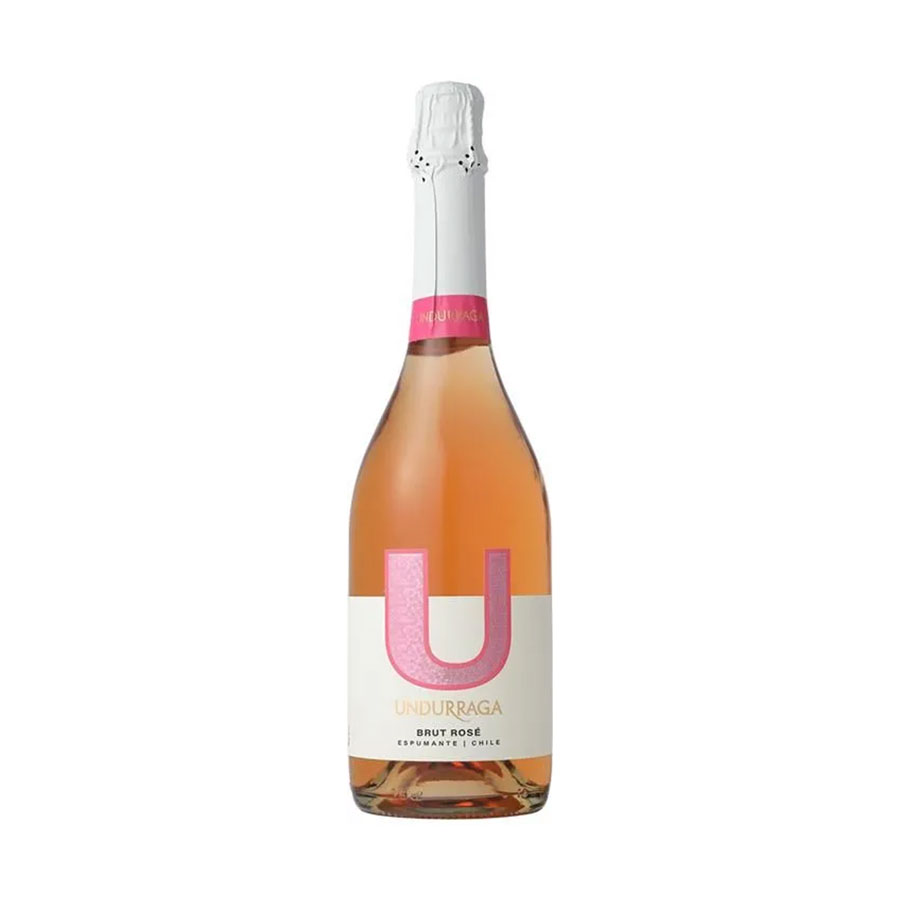 ユー バイ ウンドラーガ スパークリング ブリュット ロゼ 750ml x 12本[ケース販売] 送料無料(本州のみ) [MK チリ スパークリングワイン 辛口 12度 辛口 3154]｜リカータイム　店