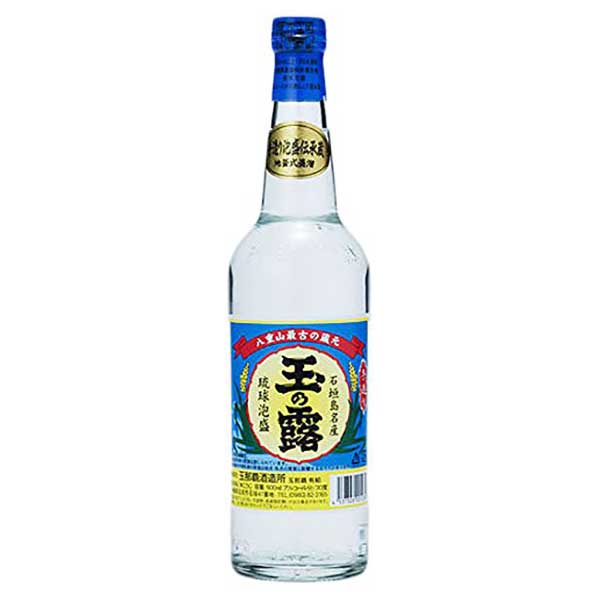 玉那覇酒造所 玉の露 30度 600ml × 12本 [ケース販売][玉那覇酒造所 泡盛 焼酎 日本 沖縄]ギフト プレゼント 贈り物 お祝い 内祝い お返し 誕生日プレゼント 父の日 敬老の日