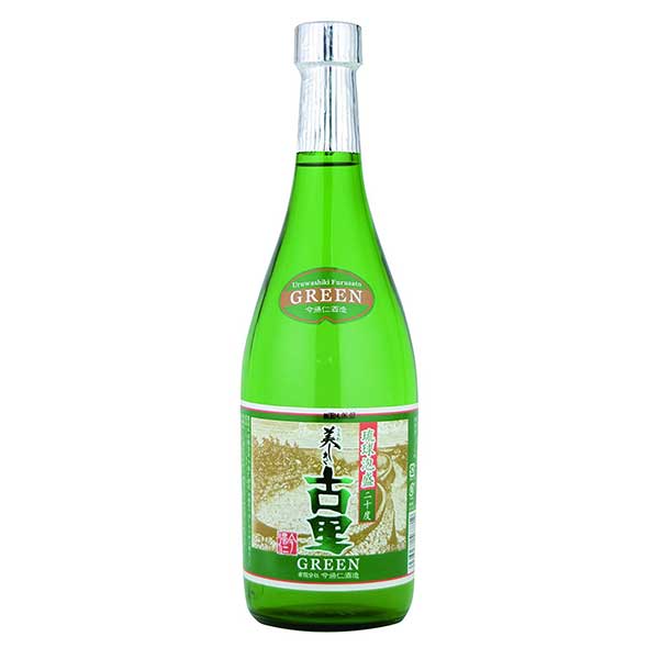 今帰仁 古里グリーン 20度 720ml &times; 12本 [ケース販売][今帰仁酒造所 泡盛 焼酎 日本 沖縄] 送料無料(本州のみ)ギフト プレゼント 贈り物 お祝い 内祝い お返し 誕生日プレゼント 父の日 敬老の日｜リカータイム　店