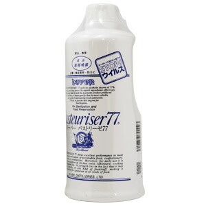 ドーバー パストリーゼ 77 詰替え用 500ml×24本[ケース販売] 送料無料(本州のみ) [沖縄お届け不可] アルコール消毒液 防菌 消臭 ウィルス 掃除 除菌 抗菌 アルコールスプレー pasteuriser77 当日発送ギフト プレゼント 贈り物 お祝い