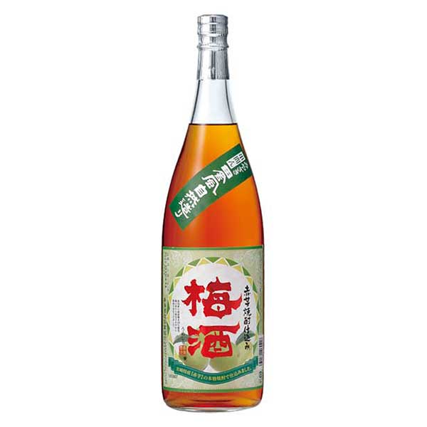 寿海 赤芋焼酎仕込梅酒 [瓶] 1.8L 1800ml × 6本[ケース販売]送料無料(本州のみ)[OKN 寿海酒造 芋焼酎 いも焼酎 乙類 日本 宮崎県]ギフト プレゼント 贈り物 お祝い 内祝い お返し 誕生日プレゼント 父の日 敬老の日
