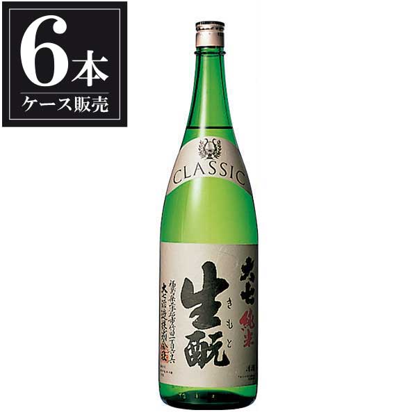 大七 純米生もとＣＬＡＳＳＩＣ 1.8L 1800ml &times; 6本 [ケース販売] [大七酒造 福島県 ]ギフト プレゼント 贈り物 お祝い 内祝い お返し 誕生日プレゼント 父の日 敬老の日｜リカータイム　店