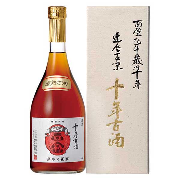 達磨正宗 十年古酒 720ml × 6本[ケース販売][OKN 白木恒助商店 岐阜県]【ギフト不可】ギフト プレゼント 贈り物 お祝い 内祝い お返し 誕生日プレゼント 父の日 敬老の日