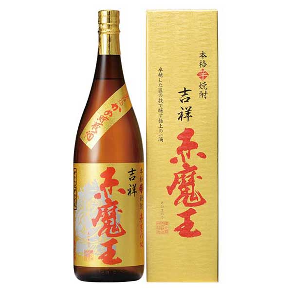 櫻の郷 吉祥 赤魔王 27度 芋 1.8L 1800ml × 6本[ケース販売]送料無料(本州のみ)[OKN 櫻の郷酒造 宮崎県 ]【ギフト不可】ギフト プレゼント 贈り物 お祝い 内祝い お返し 誕生日プレゼント 父の日 敬老の日