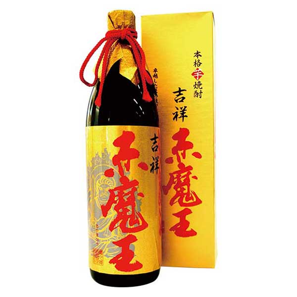 櫻の郷 吉祥 赤魔王 27度 芋 900ml x 6本[ケース販売]送料無料(本州のみ)[OKN 櫻の郷酒造 宮崎県 ]【ギフト不可】ギフト プレゼント 贈り物 お祝い 内祝い お返し 誕生日プレゼント 父の日 敬老の日｜リカータイム　店