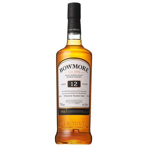 ボウモア12年 40度 正規品 [瓶] 700ml x 6本[ケース販売][ウイスキー 40度 イギリス サントリー]ギフト プレゼント 贈り物 お祝い 内祝い お返し 誕生日プレゼント 父の日 敬老の日｜リカータイム　店