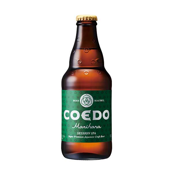 COEDO(コエド)ビール 毬花 -Marihana- マリハナ [瓶] 333ml × 24本[ケース販売] 送料無料(本州のみ) [同梱不可][COEDOビール 日本 クラフトビール Session IPA ALC4.5%]【ギフト不可】ギフト プレゼント 贈り物 お祝い 内祝い お返し 誕生日プレゼント 父の日 敬老の日