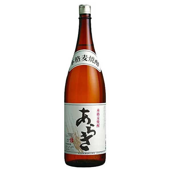 八重垣 あらき 25度 麦 1800ml × 6本[ケース販売] 送料無料(本州のみ) [OKN ヤヱガキ酒造 麦焼酎 むぎ焼酎 乙類 兵庫県]ギフト プレゼント 贈り物 お祝い 内祝い お返し 誕生日プレゼント 父の日 敬老の日