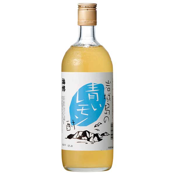 梅錦 岩城島の青いレモン酎 720ml x 6本[ケース販売] 送料無料(本州のみ) [OKN 梅錦山川 愛媛県 リキュール]【ギフト不可】ギフト プレゼント 贈り物 お祝い 内祝い お返し 誕生日プレゼント 父の日 敬老の日