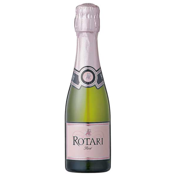 ロータリ ブリュット ロゼ 187ml × 24本[ケース販売][MT イタリア スパークリングワイン トレンティーノ アルト アディジェ 辛口 641976]ギフト プレゼント 贈り物 お祝い 内祝い お返し 誕生日プレゼント 父の日 敬老の日