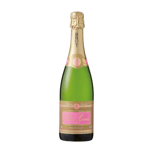 C.F.G.V ポール ルイ 750ml × 12本[ケース販売] 送料無料(本州のみ) [サッポロ フランス トゥールナン アン ブリー スパークリングワイン 0B25]ギフト プレゼント 贈り物 お祝い 内祝い お返し 誕生日プレゼント 父の日 敬老の日